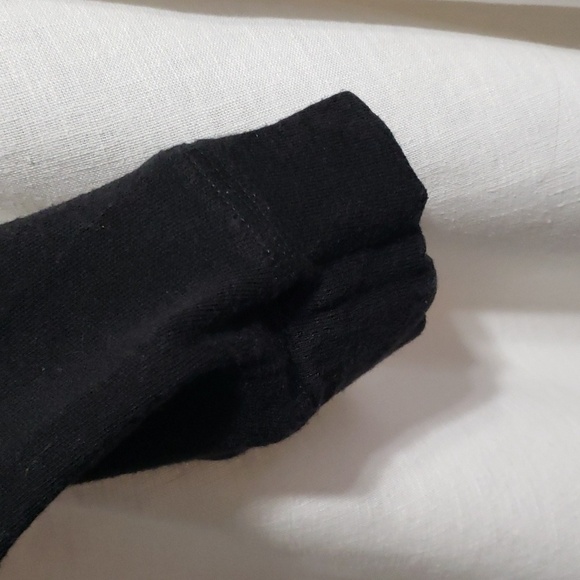 BCBG MaxAzria. EUC. Black Sweater Dress; Long Sleeved; Statement Back.  Size S. - Picture 3 of 16